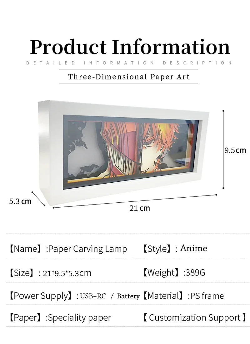 Anime Light Box-Free shipping