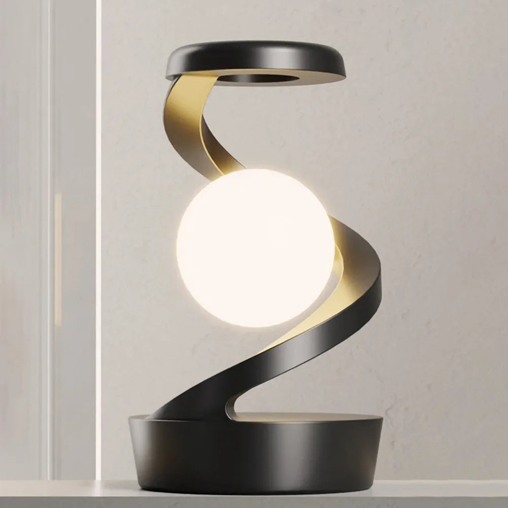 Levitating Ball Lamp with Wireless Charger-Free shipping