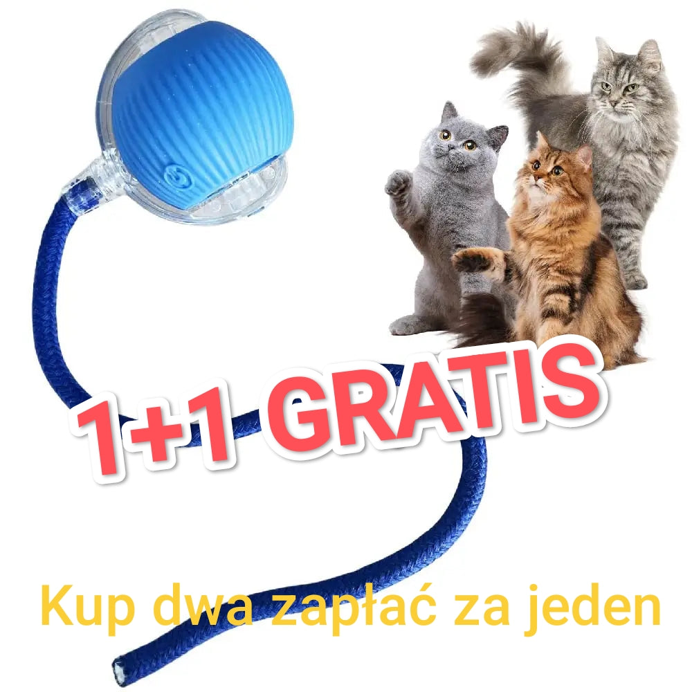 Automatic Rolling Ball Cat Toy